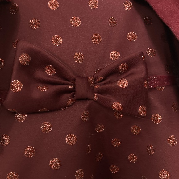 Toddler SWEET HEART ROSE  Dress with matching Shrug 2T FLAWLESS - Picture 9 of 10